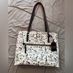 Dooney and Burke 101 Dalmatians Tote Purse